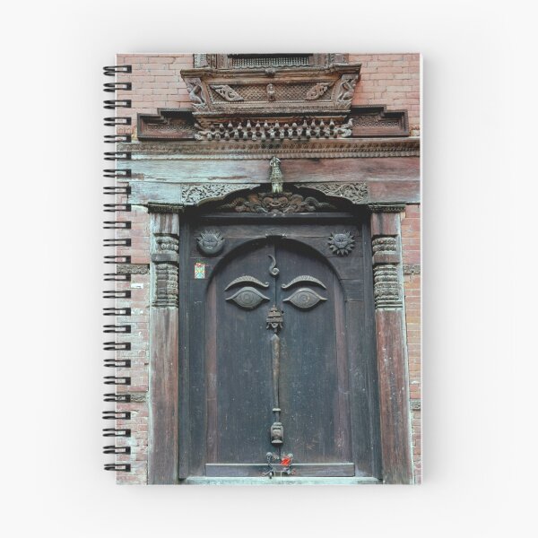 Item preview, Buddha's Eyes on Nepalese Door designed and sold by Anna Lisa Yoder.