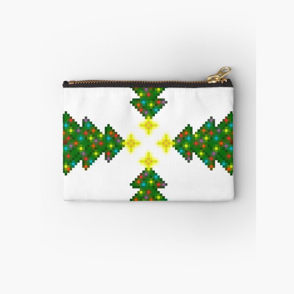 Item preview, Pixel Christmas Tree Kaleidoscope designed and sold by gkillerb.