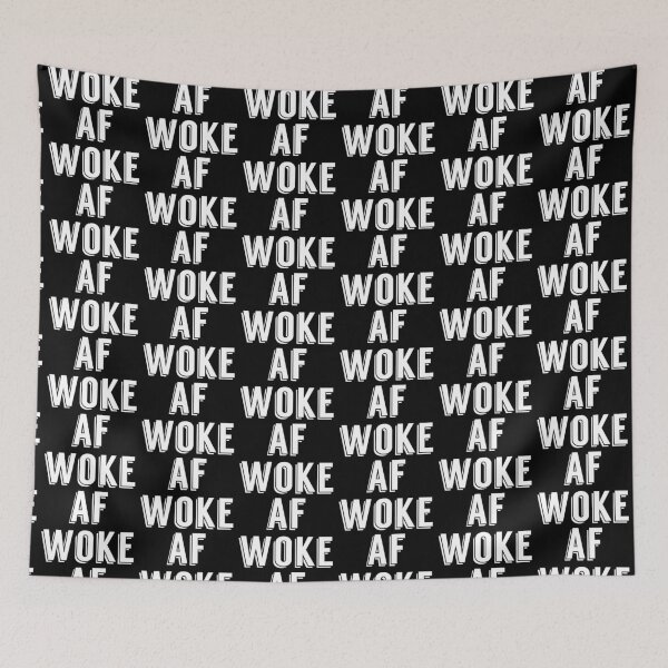 Item preview, Woke AF designed and sold by Epic Love Designs.