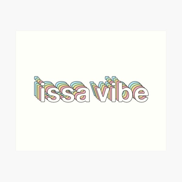 Issa Mood, Issa Vibe Green & White Wallpaper - Aesthetic Wallpaper