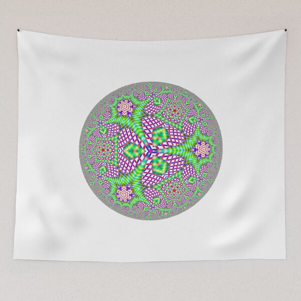Item preview, Noneuclidean Quasi-Ukrainian Mandala #56 designed and sold by DavidFeldman.