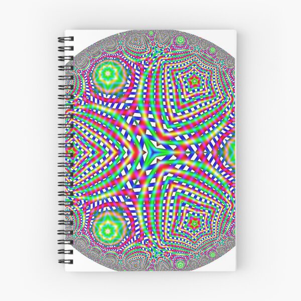 Item preview, Noneuclidean Quasi-Ukrainian Mandala #57 designed and sold by DavidFeldman.