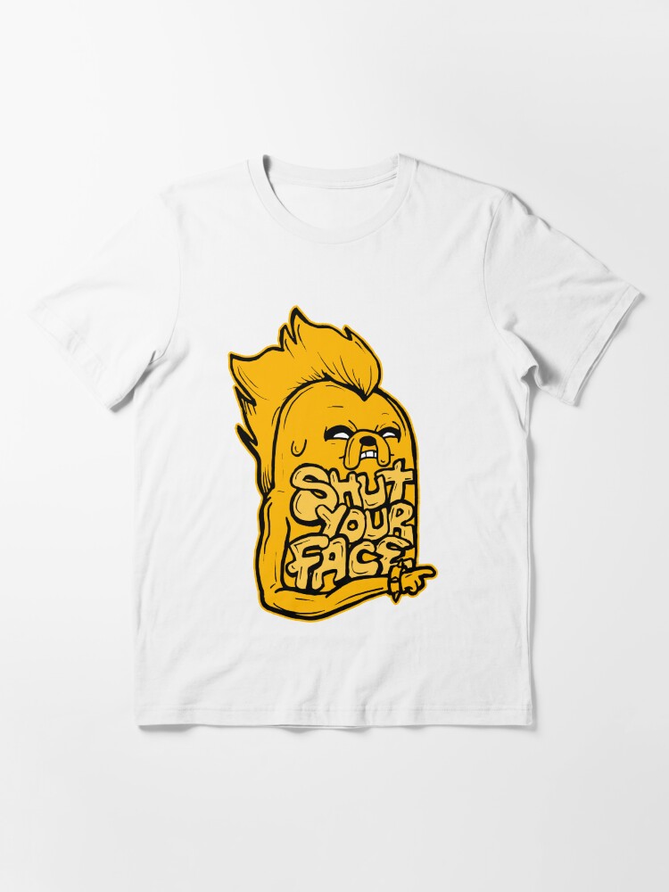 Alternate view of Rockstar Jake from Adventure Time™ "Shut Your Face" Essential T-Shirt