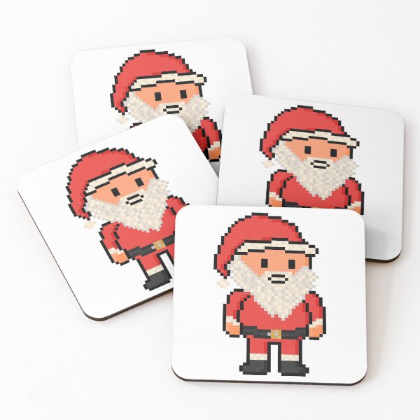 Item preview, Christmas Pixel Santa Claus designed and sold by gkillerb.