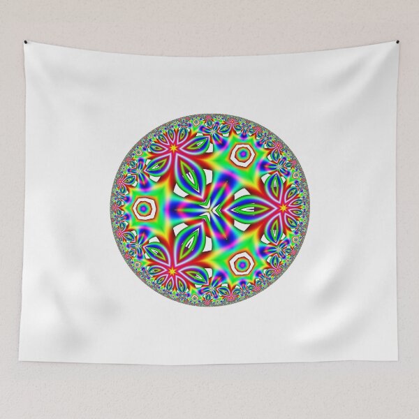 Item preview, Noneuclidean Quasi-Ukrainian Mandala #69 designed and sold by DavidFeldman.