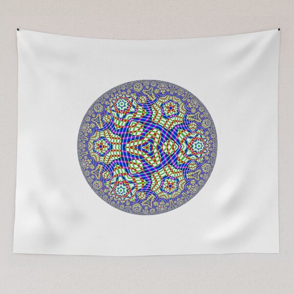 Item preview, Noneuclidean Quasi-Ukrainian Mandala #71 designed and sold by DavidFeldman.
