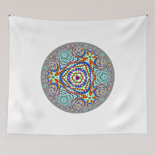 Item preview, Noneuclidean Quasi-Ukrainian Mandala #74 designed and sold by DavidFeldman.