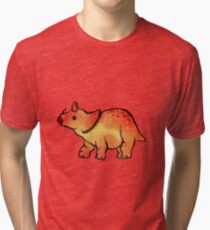 Triceratops Tri-blend T-Shirt