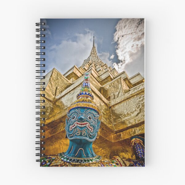 Item preview, Temple & Monkey - Grand Palace, Bangkok Thailand designed and sold by Kelly McGill.