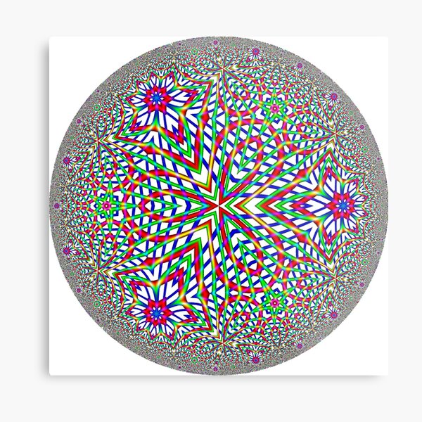 Item preview, Noneuclidean Quasi-Ukrainian Mandala #79 designed and sold by DavidFeldman.