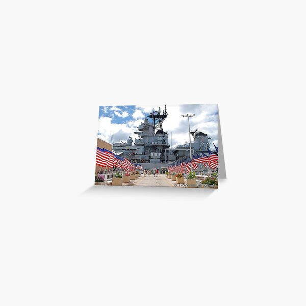 U.S.S. Missouri Memorial Greeting Card