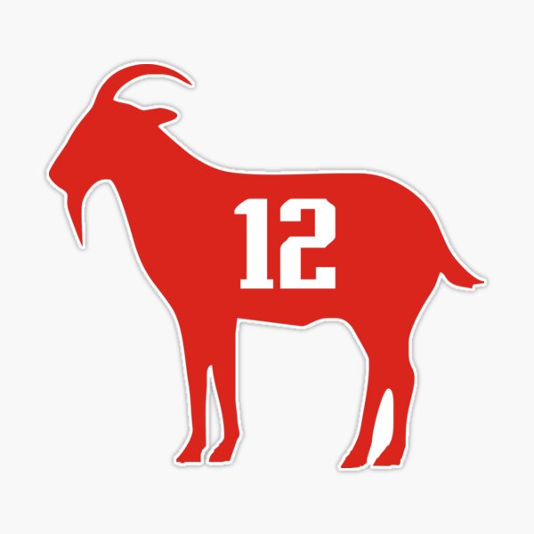 Brady Goat - goat brady number 12 - GOAT 12 - Greatest Of All Time Brady   Pullover Hoodie for Sale by DevonteZ