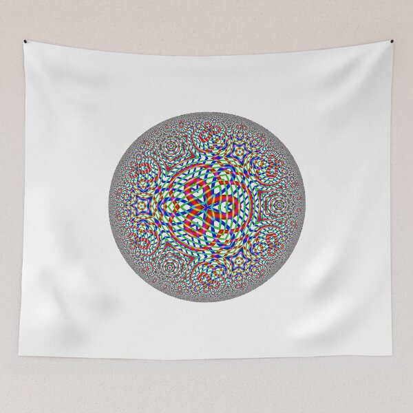 Item preview, Noneuclidean Quasi-Ukrainian Mandala 95 designed and sold by DavidFeldman.