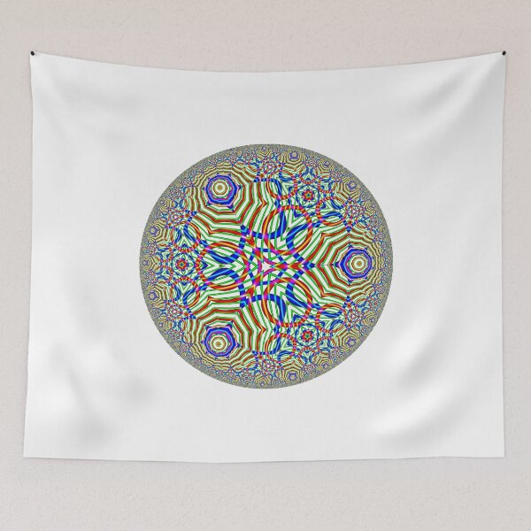 Item preview, Noneuclidean Quasi-Ukrainian Mandala 97 designed and sold by DavidFeldman.