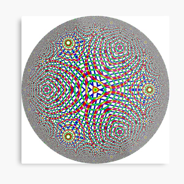 Item preview, Noneuclidean Quasi-Ukrainian Mandala 98 designed and sold by DavidFeldman.