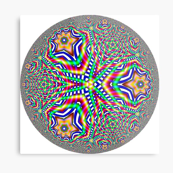 Item preview, Noneuclidean Quasi-Ukrainian Mandala #63 designed and sold by DavidFeldman.