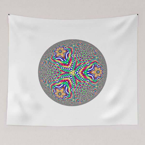 Item preview, Noneuclidean Quasi-Ukrainian Mandala #63 designed and sold by DavidFeldman.