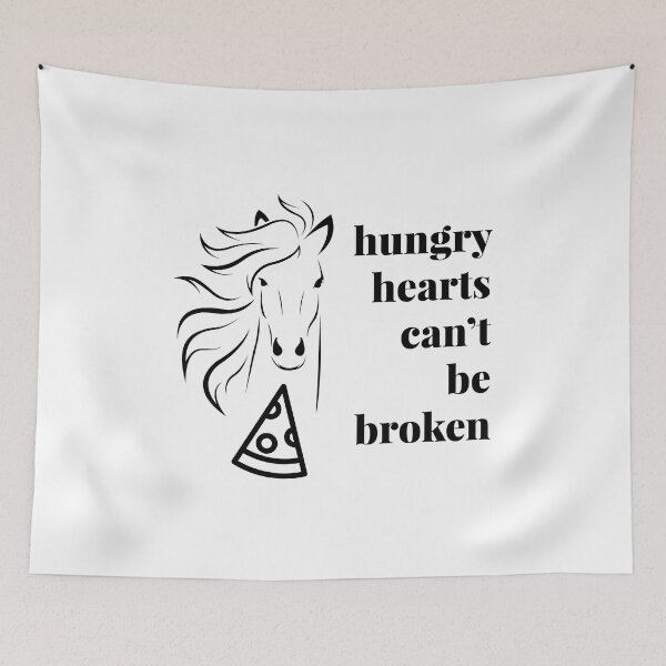 Item preview, Horse Eating Pizza designed and sold by Fairytale Farmer.