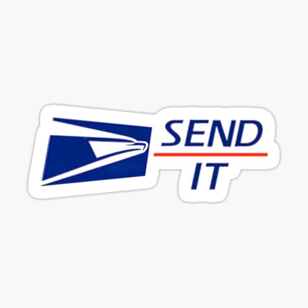 Send It USPS Sticker Sticker