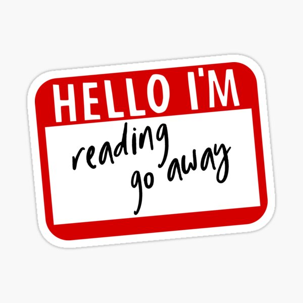 Funny Name Tag Stickers for Sale | Redbubble