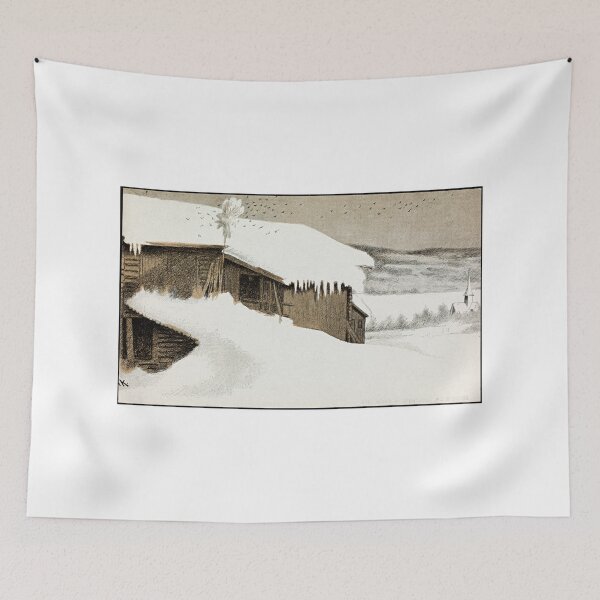Item preview, Nyttårsmorgen (Kittelsen) designed and sold by ArtHistorical.