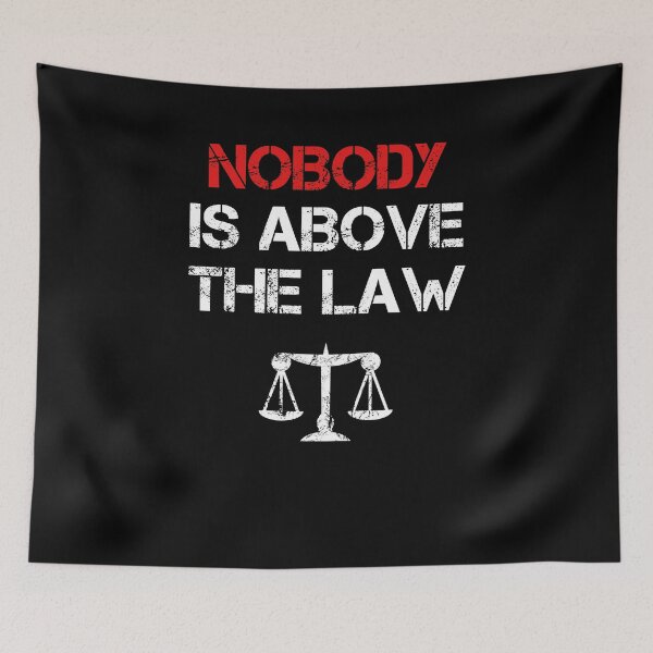Item preview, Nobody Is Above The Law designed and sold by hadicazvysavaca.