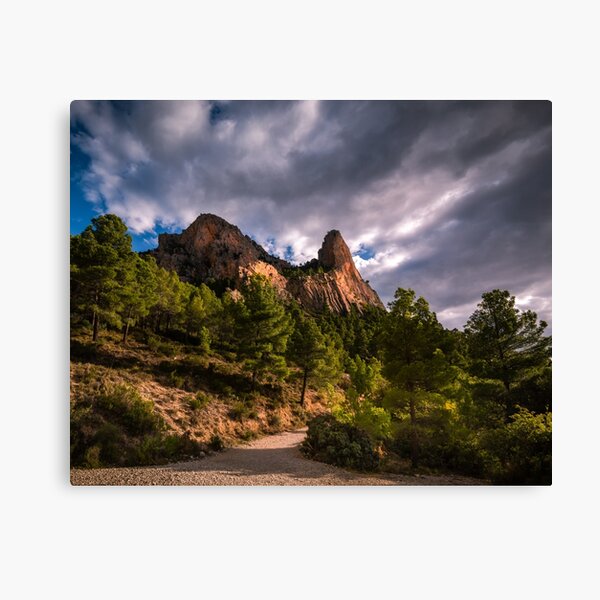 Moody Mountain View Canvas Print