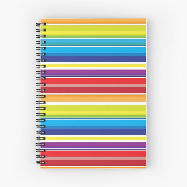 Item preview, Bright Colorful Rainbow Stripes designed and sold by pugmom4.