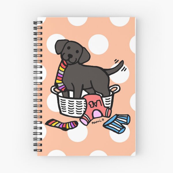 Item preview, Black Labrador Laundry Basket designed and sold by HappyLabradors.