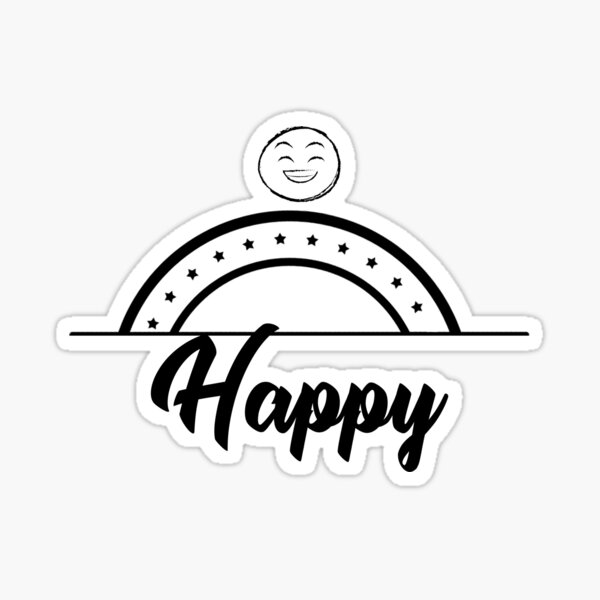 Item preview, Happy in Black designed and sold by Speiky.