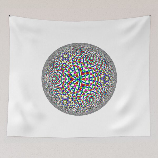 Item preview, Noneuclidean Quasi-Ukrainian Mandala #104 designed and sold by DavidFeldman.