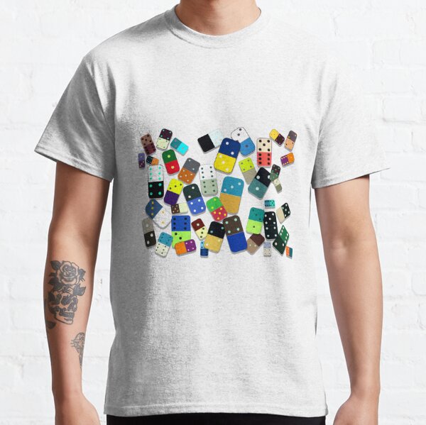 Nonsens emulsion helt bestemt Domino Pattern T-Shirts for Sale | Redbubble