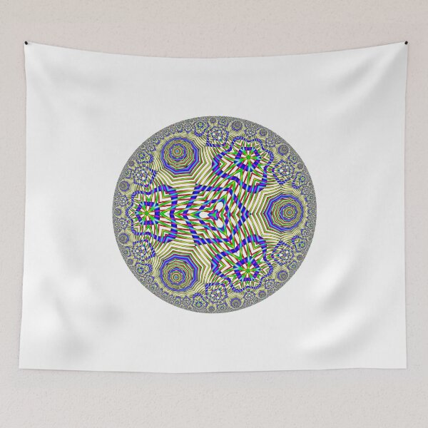 Item preview, Noneuclidean Quasi-Ukrainian Mandala #112 designed and sold by DavidFeldman.