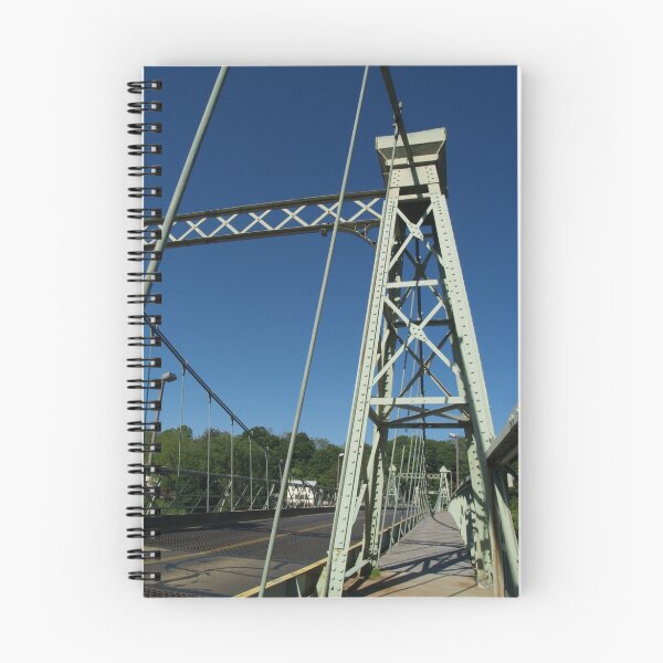 Item preview, Roebling Bridge Crossing Delaware designed and sold by Anna Lisa Yoder.