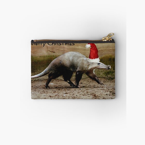 Aperçu de l'œuvre Un joyeux Noël Oryctérope créée et vendue par Ladymoose.