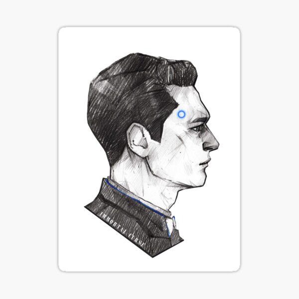 Connor II - (Detroit: Become Human) Print · NipahDUBS · Online Store  Powered by Storenvy