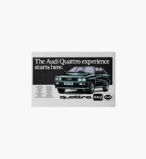 AUDI QUATTRO Art Board Print