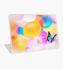Butterfly Bubbles Laptop Skin