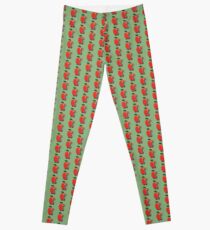 Lowly the Worm and His Apple Car Leggings