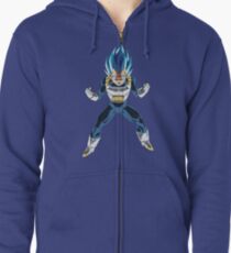 Vegeta Zipped Hoodie