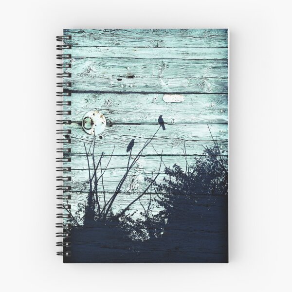 Item preview, Crows on Blue Wood designed and sold by mikepom.