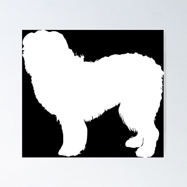 Item preview, Bobtail gift dog designed and sold by RetroFuchs.