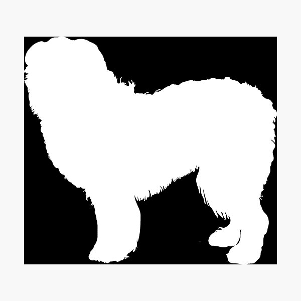 Item preview, Bobtail gift dog designed and sold by RetroFuchs.