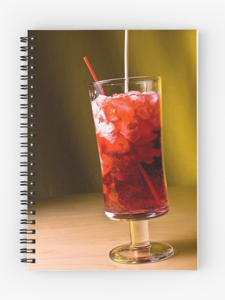 Imagen 1 de 3, Cuaderno con la obra Italian Soda: Raspberry, diseñada y vendida por trapane.