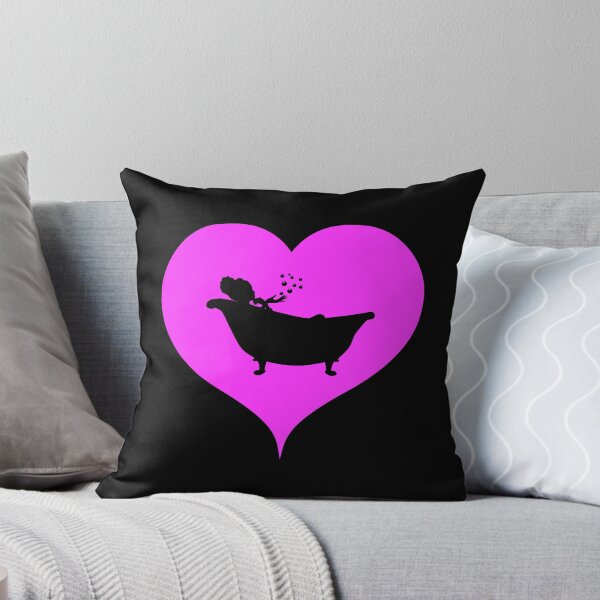 Item preview, Love bathtub heart gift designed and sold by RetroFuchs.