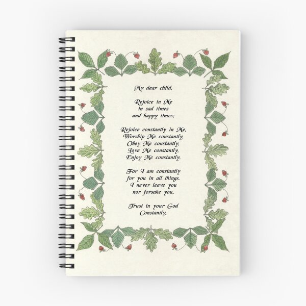 Item preview, Rejoice in Me designed and sold by Olive Denyer.