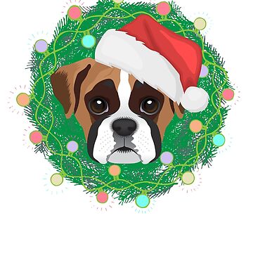 Boxer dog xmas on sale jumper