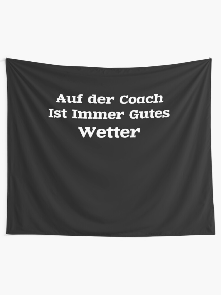 On The Couch Is Always Good Weather Tapestry By Dtino Redbubble