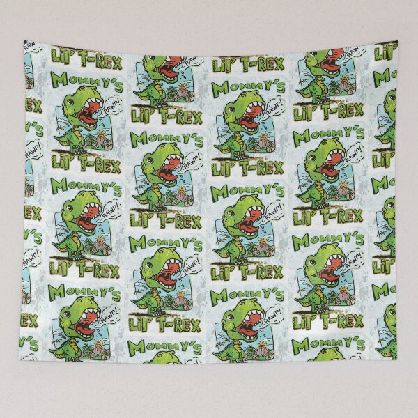 Aperçu de l'œuvre Mommy's Little T-Rex Dinosaur créée et vendue par MudgeStudios.