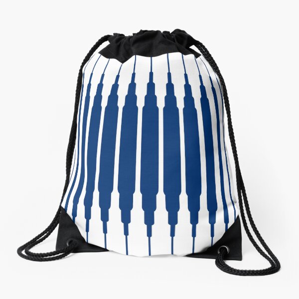 SQUARE LINE (BLUE) Mochila saco
